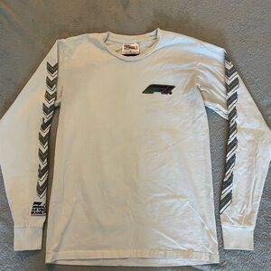 F1 Las Vegas white Long Sleeve Size S